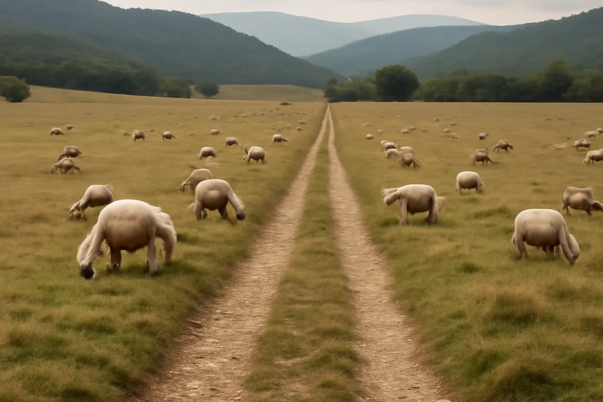 Forêt, rivière et reliefs du Haut-Languedoc avec vocabulaire de nature