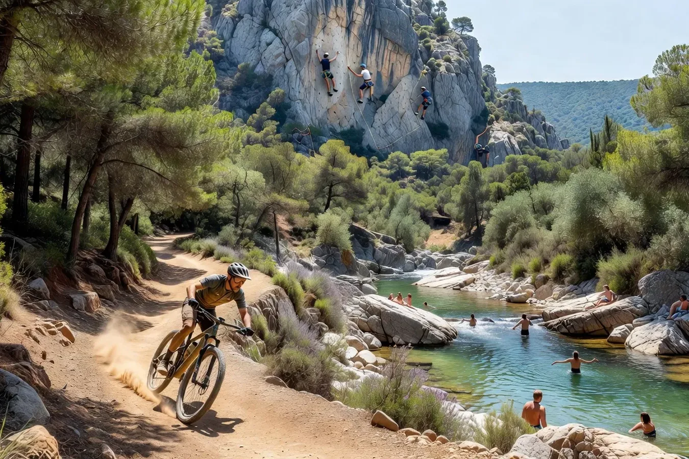 Activités nature dans le Haut-Languedoc autour du Pays Saint-Ponais